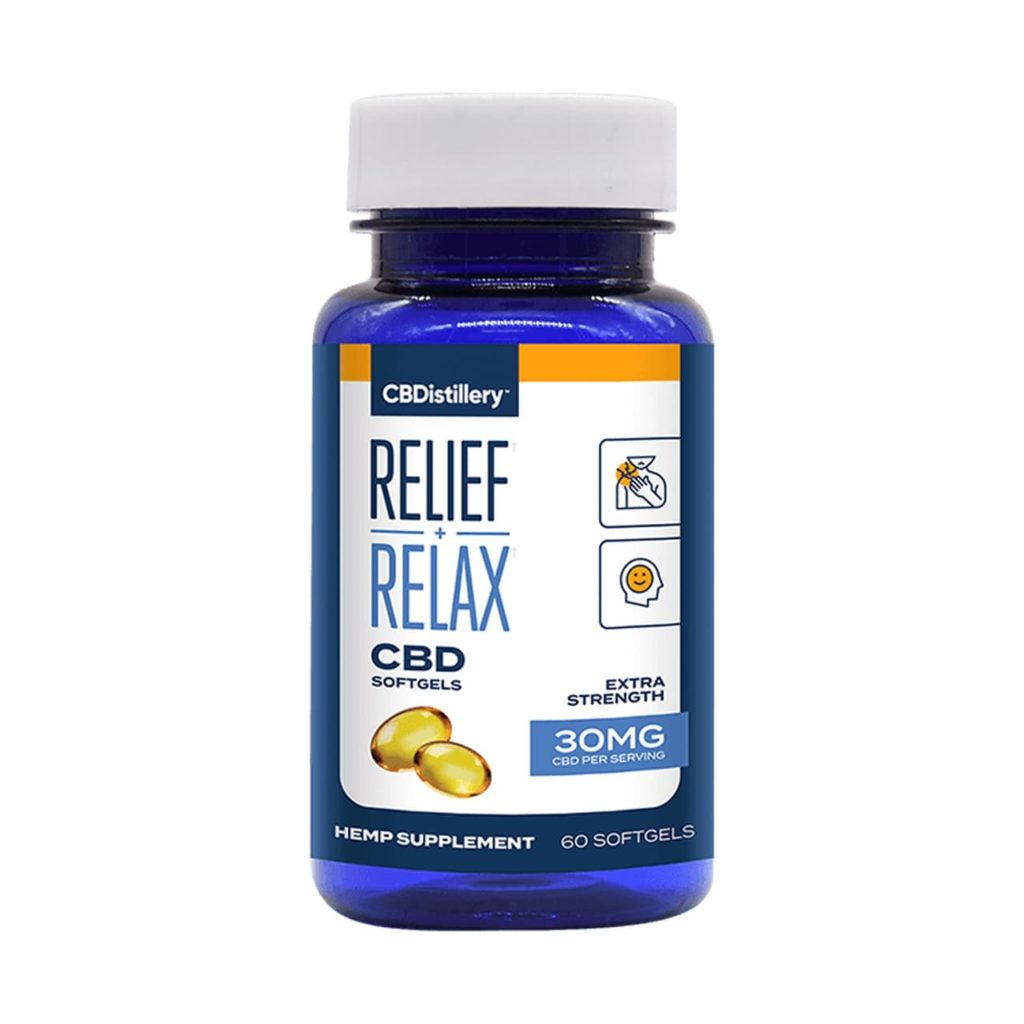 CBDistillery Full Spectrum CBD Softgels Review
