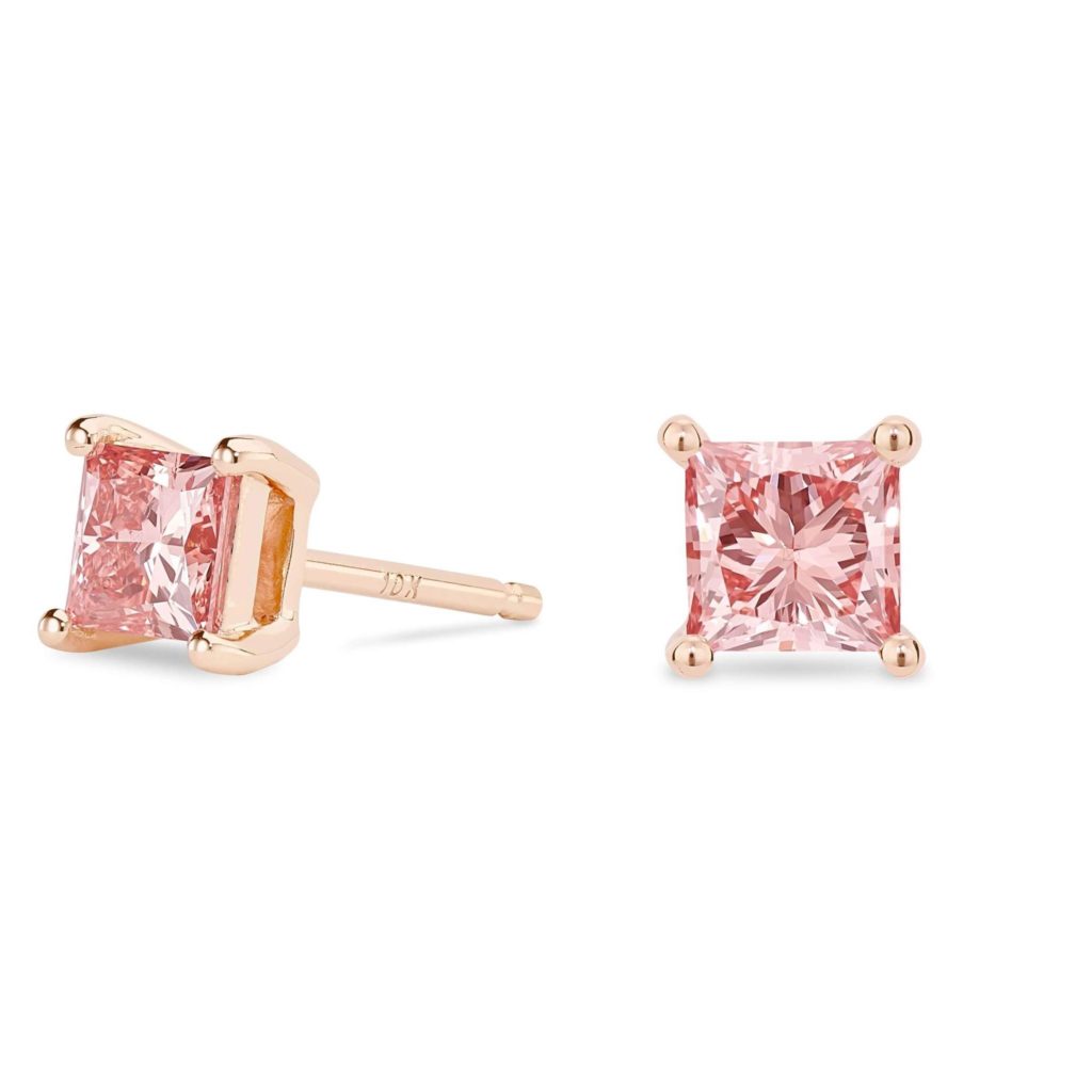 Lightbox Jewelry Lab-Grown Diamond 1ct. tw. Princess Cut Studs Review