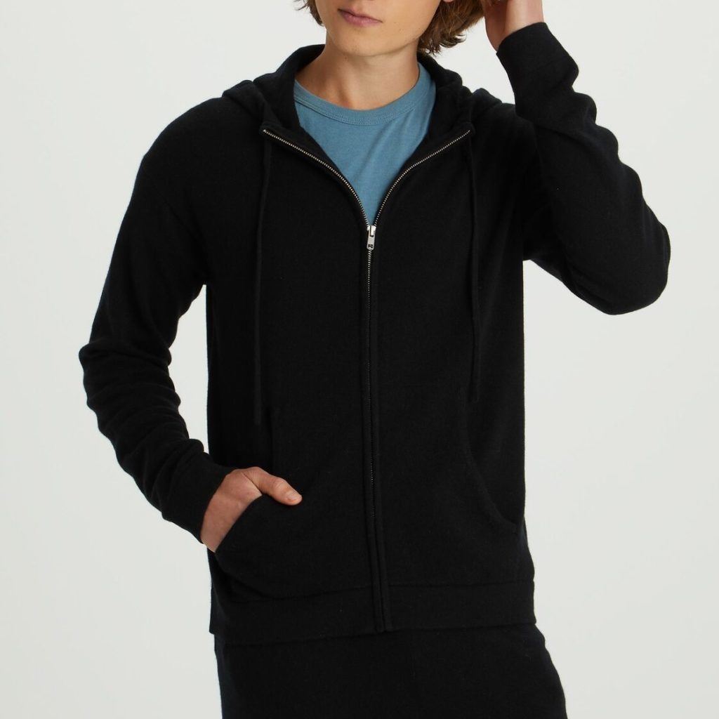 Italic Recycled Cashmere Zip-Up Hoodie Review