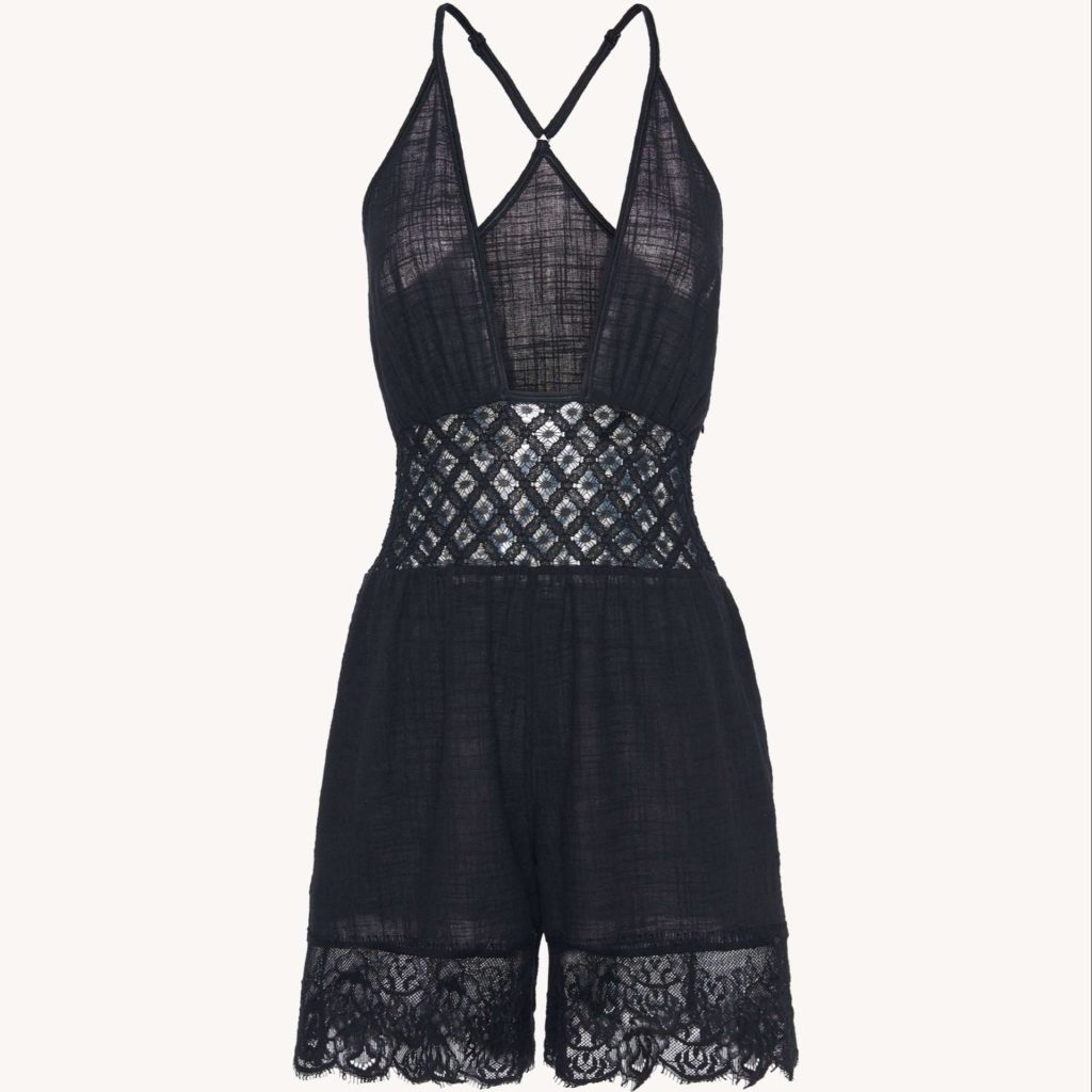 La Perla Black Cotton Playsuit Review