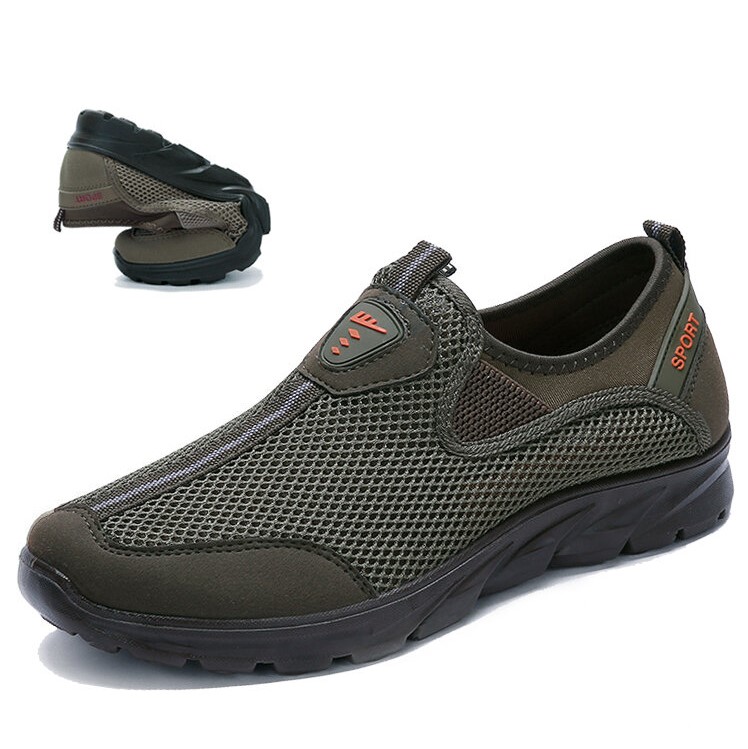 Mens Breathable Soft Slip On Running Walking Sneakers Review
