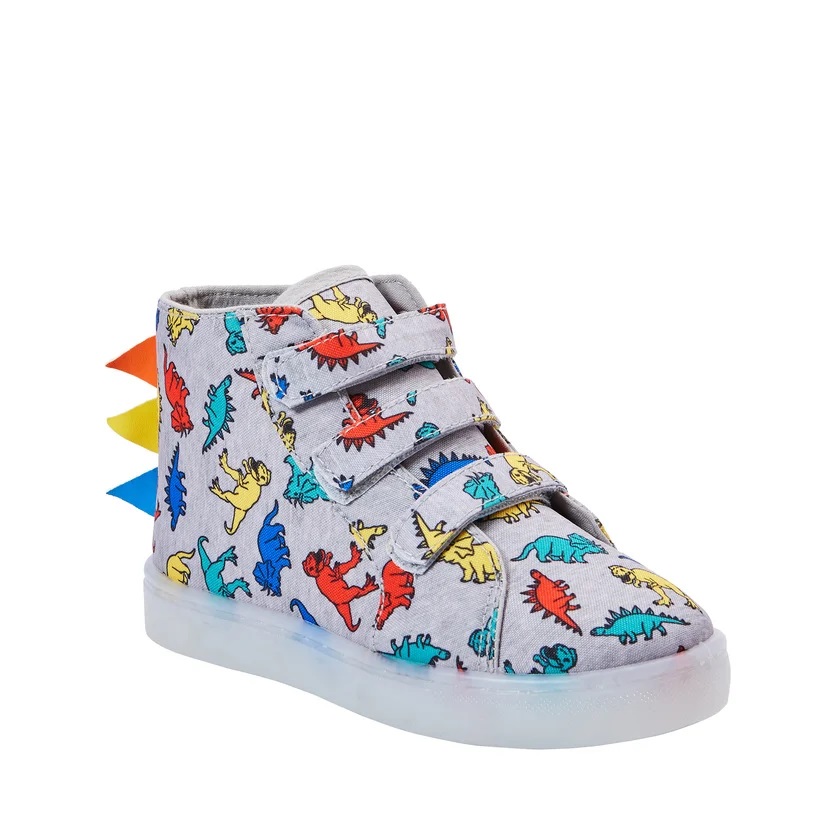 FabKids 3D Dino Light Up High Top Sneaker Review