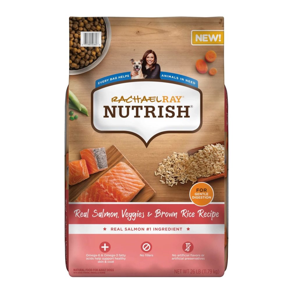 Rachel Ray Real Salmon Veggies & Brown Rice Dry Dog Food Review 