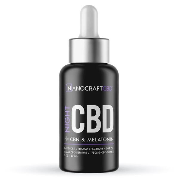Nanocraft CBD Night Time CBD Oil For Sleep