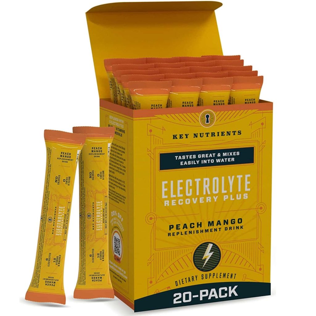 10 Best Electrolyte Powders 7 KeyNutrients Electrolytes Powder: Zero Calorie Watermelon/Peach Mango/Orange/Grape Electrolyte Powder in 90, 40 or 20 Servings Hydration Travel Packets - Keto Electrolytes, Zero Carbs and Gluten Free